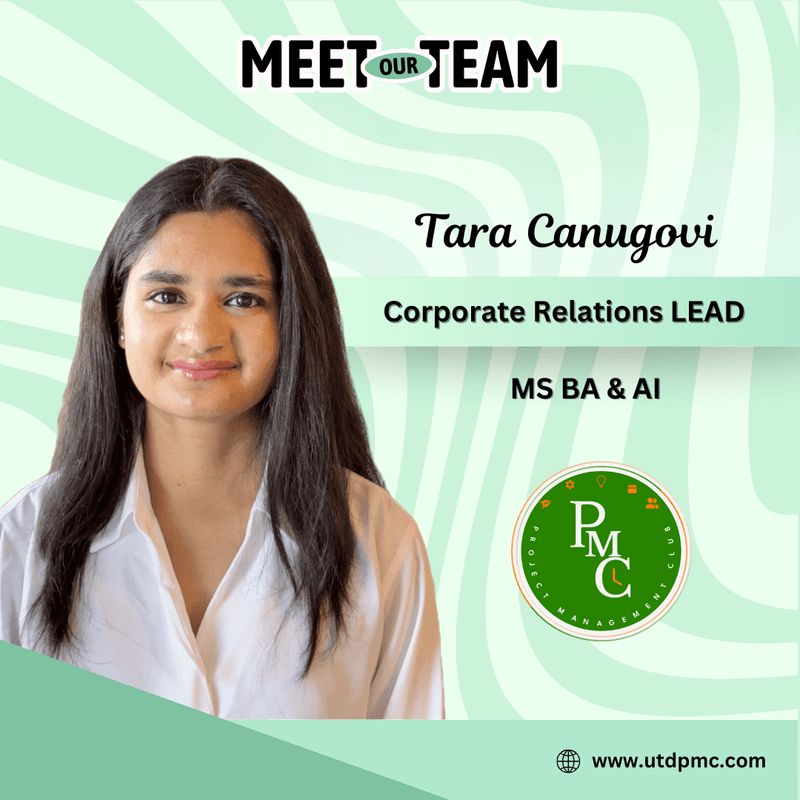 Tara Canugovi, Corporate Relations Lead